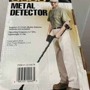 Metal Detector - Black